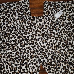 Old Navy leopard pj bottoms new with Tags
